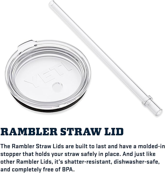 YETI Rambler 42 Oz Straw Mug Rescue Red
