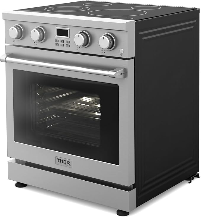 THOR Kitchen Professional 30-Inch Electric Range in Stainless Steel - Model ARE30