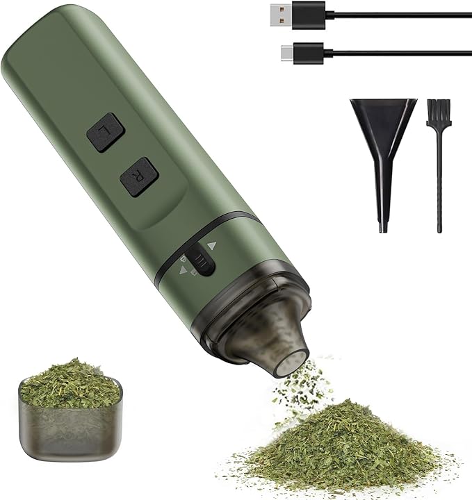 Electric Spice Grinder,USB Rechargeable Battery Powered,Automatic Portable Spice Mill Machine for the Kitchen