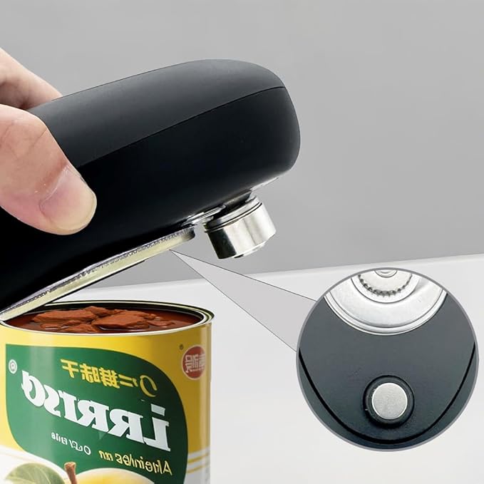 Electric Can Opener Set, Open Your Cans with A Simple Press of Button-Automatic, Hands Free, Smooth Edges, Food Safety,Battery Operated, can opener for Kitchen and Seniors, gift 5in1 Bottle Opener