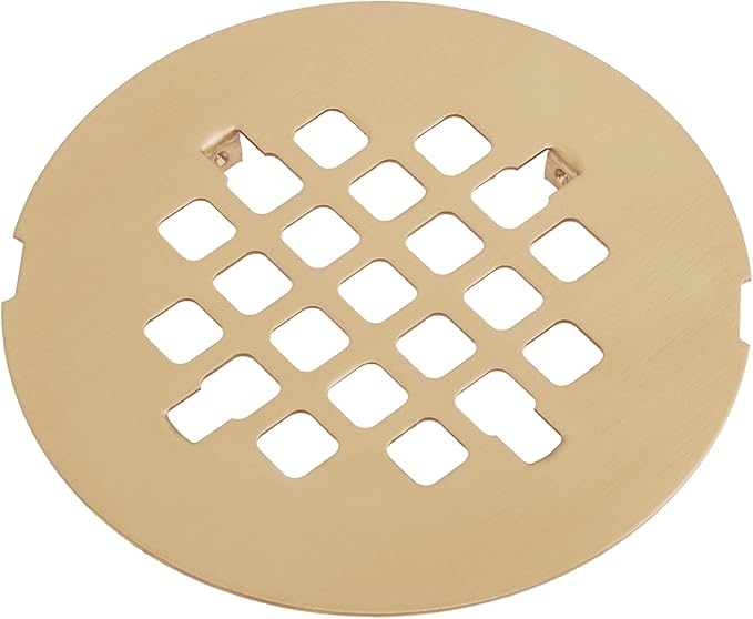 Artiwell 4-1/4” OD Snap-in Shower Drain Cover, Round Shower Drain Strainer Grid, Replacement Cover, Designed for Long-Lasting