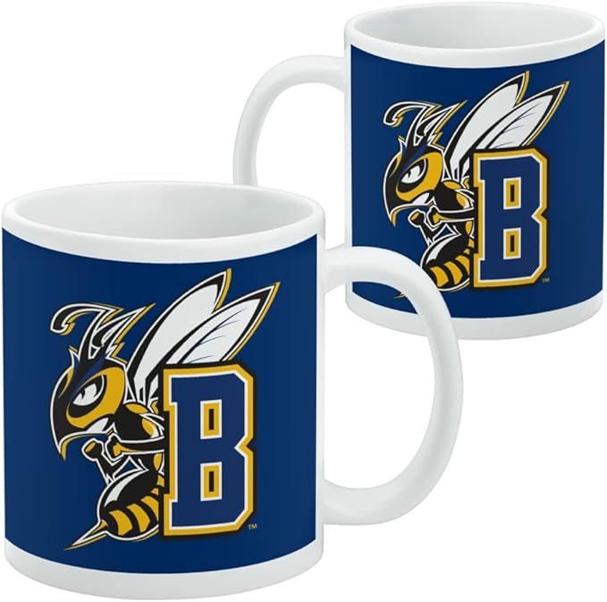 Montana State University Billings Primary Logo Ceramic Coffee Mug, Novelty Gift Mugs for Coffee, Tea and Hot Drinks, 11oz, White