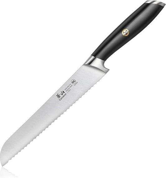 Cangshan L Series 8-Inch Bread Knife, German Steel Forged, 1027365