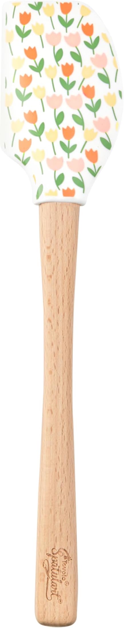 Tovolo Tulip Spatulart Spatula, Kitchen Utensil for Food and Meal Prep, Baking, Mixing, Turning, and More