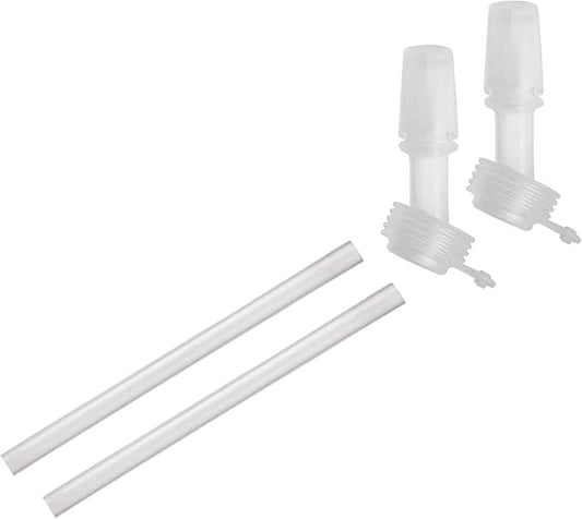 CamelBak Eddy+ Kids Replacement Bite Valves and Straws Accessory Clear, 2-Pack