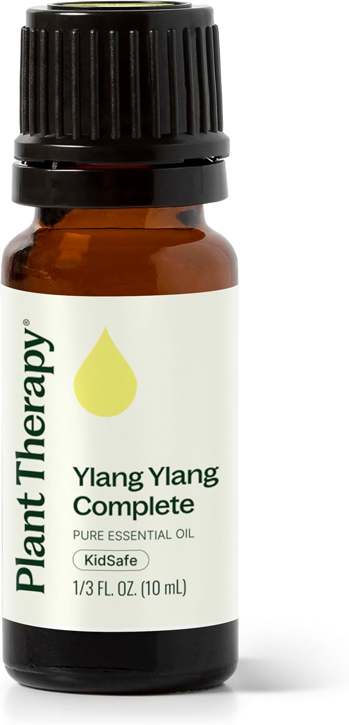 Plant Therapy Ylang Ylang Complete Essential Oil 100% Pure, Undiluted, Natural Aromatherapy, Therapeutic Grade 10 mL (1/3 oz)