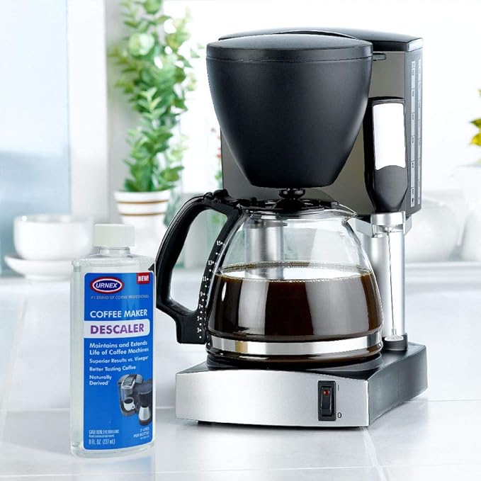 Descaler (2 Uses Per Bottle) - Universal Descaling Solution for Keurig, Nespresso, Delonghi and All Single Use Coffee and Espresso Machines - Made in the USA