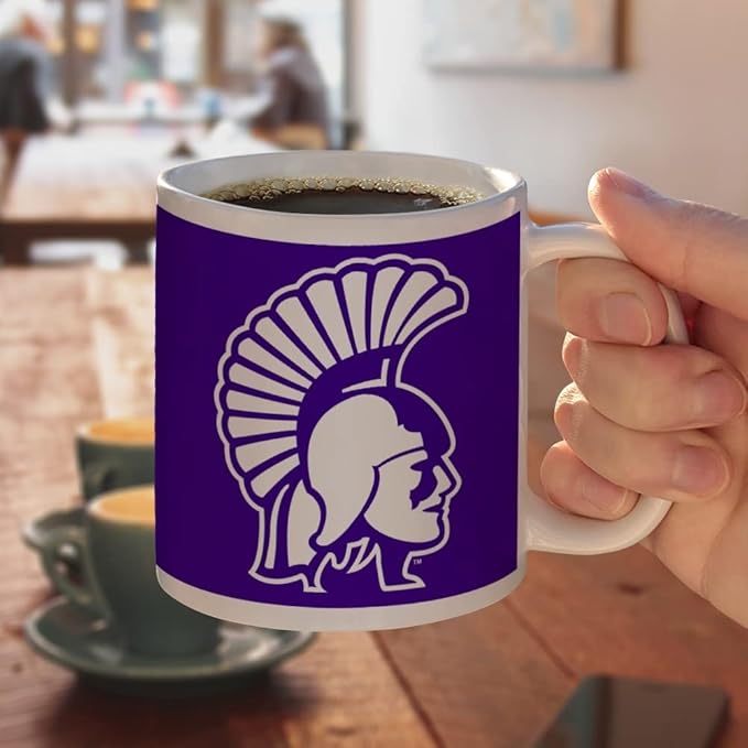 Winona State University Primary Logo Ceramic Coffee Mug, Novelty Gift Mugs for Coffee, Tea and Hot Drinks, 11oz, White