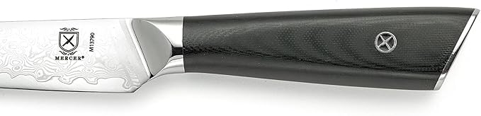 Mercer Culinary M13790 Premium Grade Super Steel, 5-Inch Utility Knife, G10 Handle