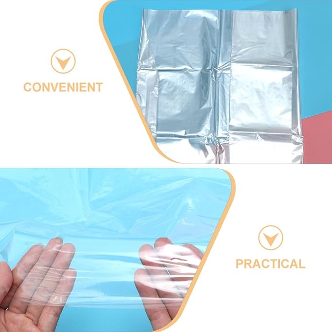 Cabilock 12pcs Clear Plastic Garment Bags with Hanger Opening Dustproof Clothing Protectors for Hanging Suits Coats Dresses and Jackets Laundry Clothing Covers for Closet Storage and Travel