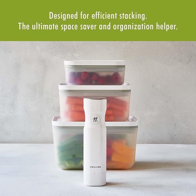 ZWILLING Fresh & Save 3-pc Plastic Food Storage Container, Meal Prep Container, BPA-Free- Assorted Sizes