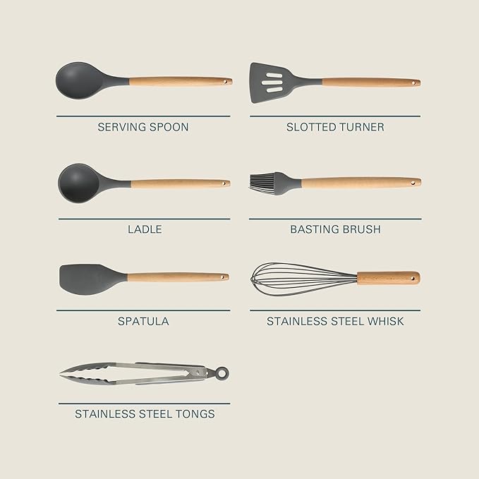 Gibson Home 137356.07 Kitchen tool, No size, Grey