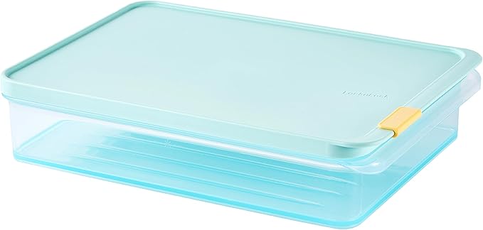 LocknLock HFL105 Freezer Fit Plastic Food Storage Container with Lid for Kitchen, Lunch, Meal Prep, and Leftovers, BPA-Free, Airtight, Leakproof, Microwave, Dishwasher-Safe, 2.2L