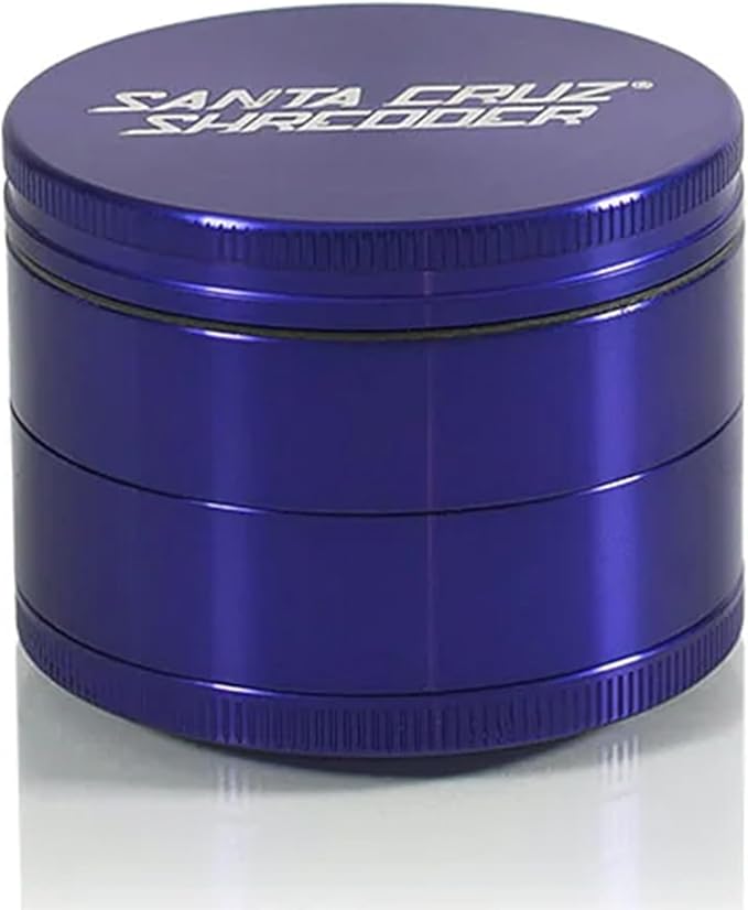 Santa Cruz Shredder Herb and Spice Grinder Made in USA (Large (2.7 Inch), Purple)
