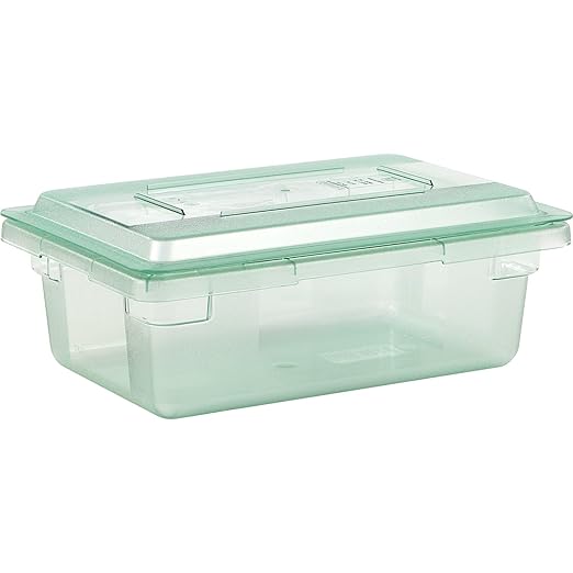 Carlisle FoodService Products 10617C09 StorPlus Color-Coded Food Box Storage Container Lid Only, 18" x 12", Green (Pack of 6)