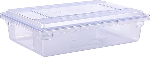 Carlisle FoodService Products CFS 10627C14 StorPlus Color-Coded Food Box Storage Container Lid Only, 26" x 18", Blue (Pack of 6)