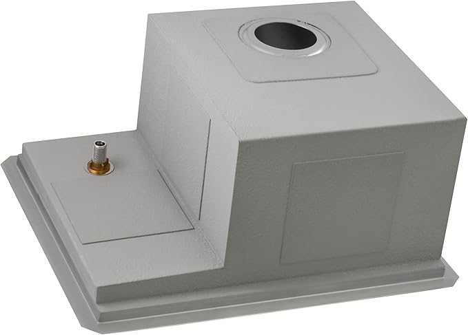 Ruvati Glass Rinser and Sink Combo 22 inch Workstation for Wet Bar Bottle Washer Undermount - RVH8542ST