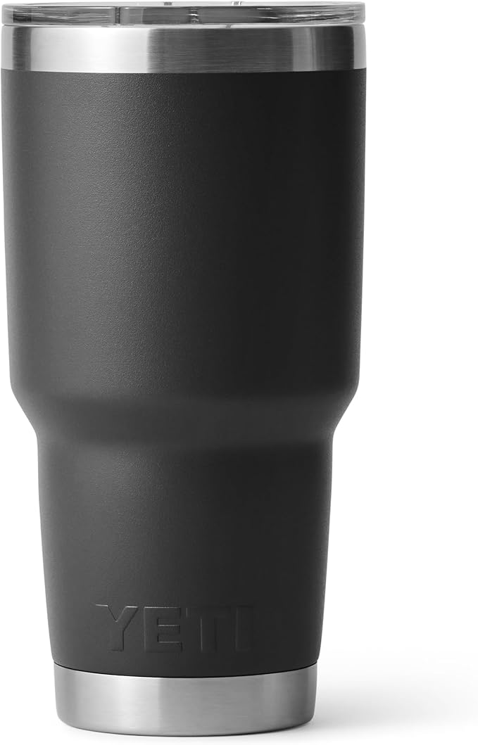 YETI Rambler 30 oz Stainless Steel Vacuum Insulated Tumbler w/MagSlider Lid, Black