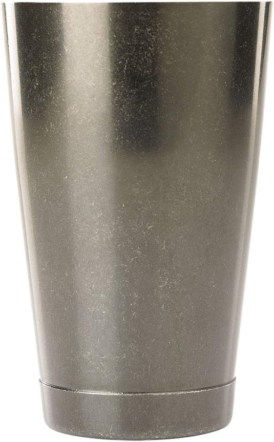 Barfly Cocktail Tin, Small 18 oz (532 ml), Vintage Black