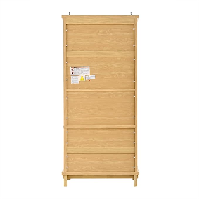 Christopher Knight Home Chenny 70''H Wooden Kitchen Pantry Cabinet, Storage Cabinet with Adjustable Shelves, 6 Door Internal Storage Compartments & 3 Drawers, Freestanding Cupboard Cabinet, Natural