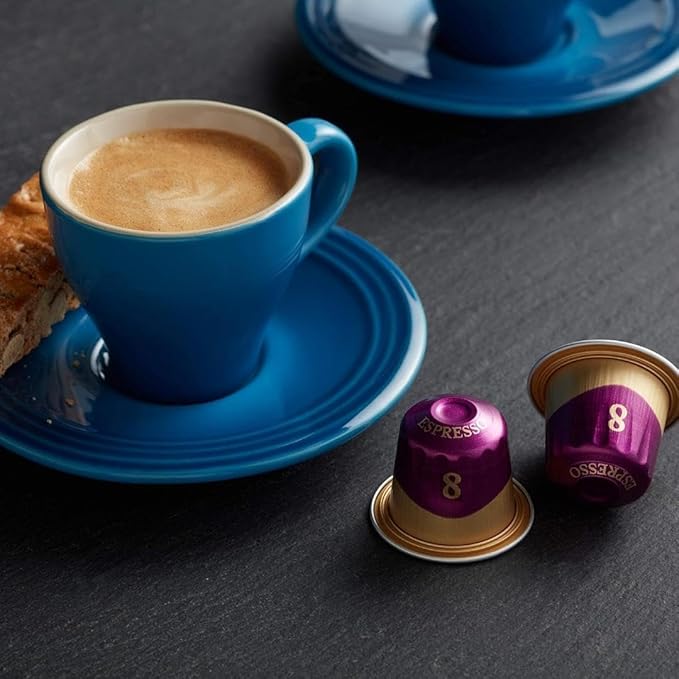 Peet's Coffee, Medium Roast Espresso Capsules, Compatible with Nespresso Original Machine - Ricchezza Intensity 8, 100 Count (10 Boxes of 10 Espresso Capsules)