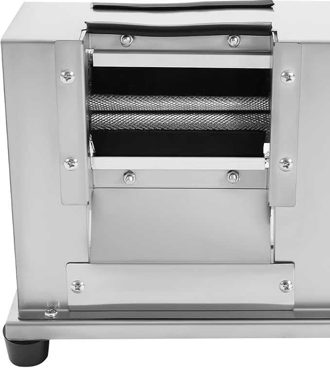 Semi-Automatic Bean Sheller Machine – 22 lbs/Hour Stainless Steel Pea Sheller with Adjustable Roller, Electric Bean Peeler for Home, Restaurants, Farmers Market (w/Tray & Spare Parts)