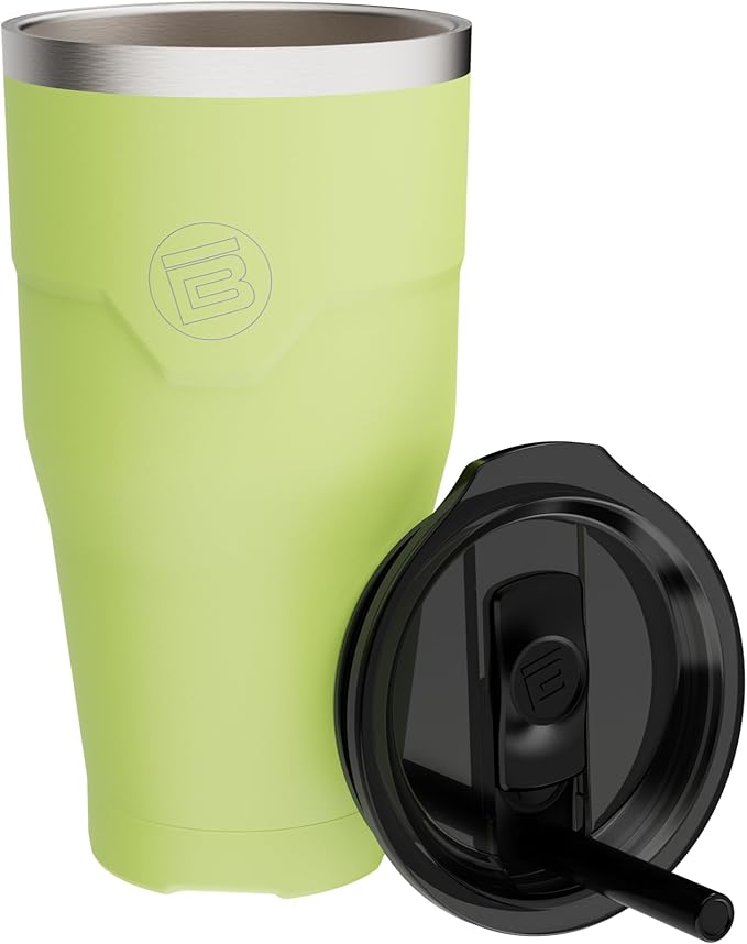 BOTE MagnePod Drinkware MagneTumbler includes Lid with Straw Drink Tumbler Magnetically attaches to Compatible SUPs Kayaks Floats Hangouts 32 oz Multiple Colors