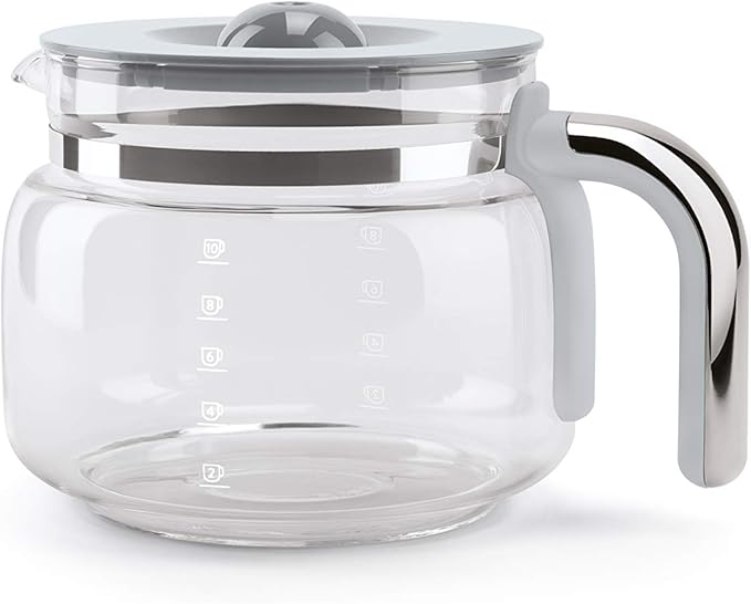 Smeg Retro Drip Coffee Machine and 2-Slice Toaster Bundle… (Blue)