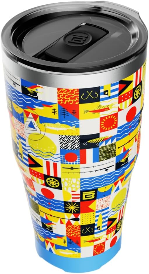 BOTE MagnePod Drinkware MagneTumbler includes Lid with Straw Drink Tumbler Magnetically attaches to Compatible SUPs Kayaks Floats Hangouts 32 oz Multiple Colors