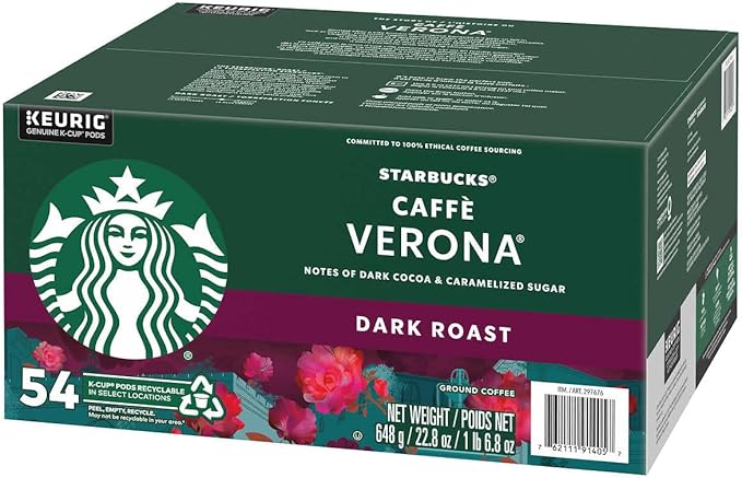 Starbucks Caffe Verona, Dark, 54-Count