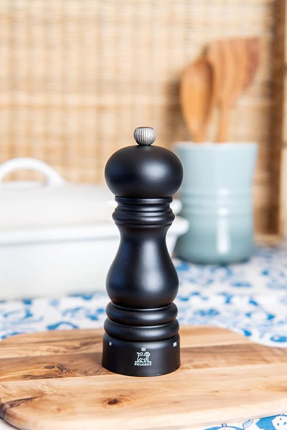 Peugeot Paris u'Select Pepper Mill, Matte Black (7 Inch)