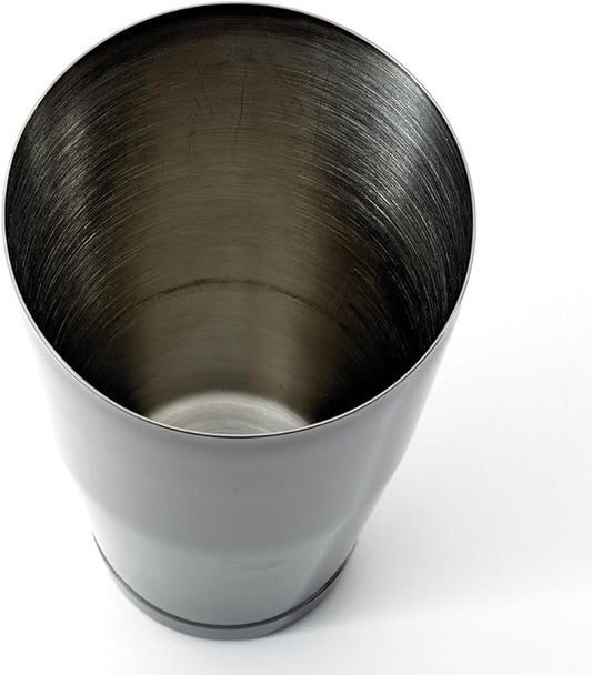 Barfly Cocktail Tin, Large 28 oz (828 ml), Gun Metal Black