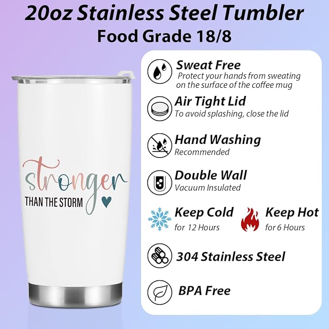 Inspirational Quotes Tumbler, Positive Gifts for Women Friends Bestie Christmas Birthday Boss Day, Motivational Gifts Coffee Mug Stainless Steel Vacuum Insulated Double Wall Travel Cup with Lid 20oz