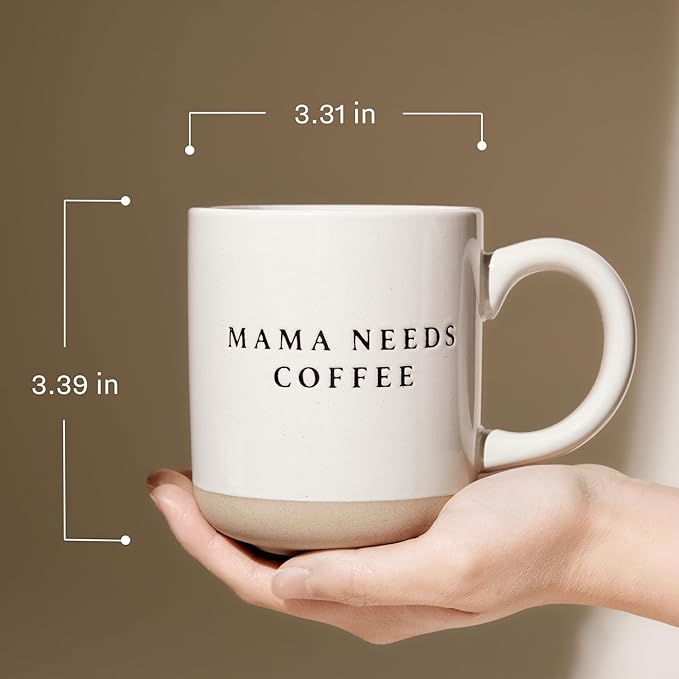 Sweet Water Decor Floral Stoneware Coffee Mugs - 14oz Cute Coffee Cups for Hot & Cold Drinks - Dishwasher & Microwave Safe - Spring Home Decor and Gift - Ideal Tea & Espresso Mugs