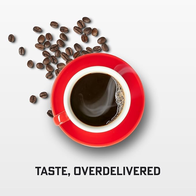 Eight O'Clock Coffee The Original Whole Bean Coffee, Medium Roast, 12 Ounce (Pack of 6) - Sweet, Fruity, Well Balanced