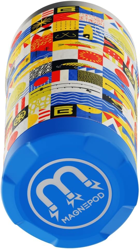 BOTE MagnePod Drinkware Insulated Drink Tumbler includes Lid with Straw Magnetically attaches to Compatible SUPs Kayaks Floats Hangouts 20 oz Multiple Colors
