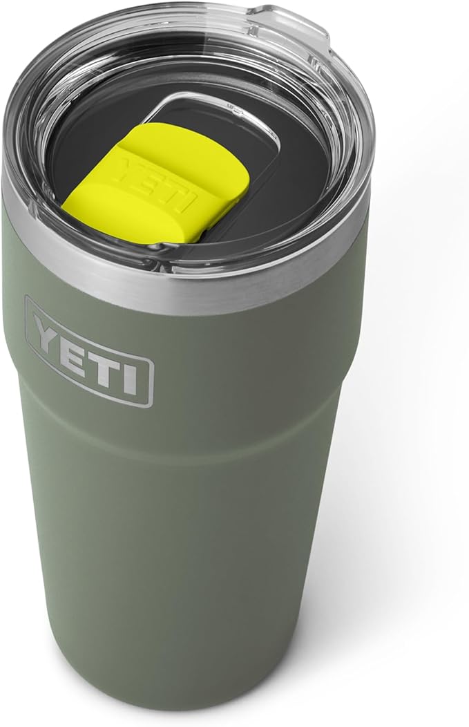 YETI Rambler 20 oz Stackable Tumbler, Stainless Steel, Vacuum Insulated with MagSlider Lid