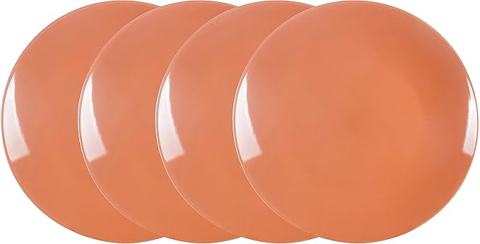 Color Wave Stoneware 16pc Dinnerware Set, Honey Milk