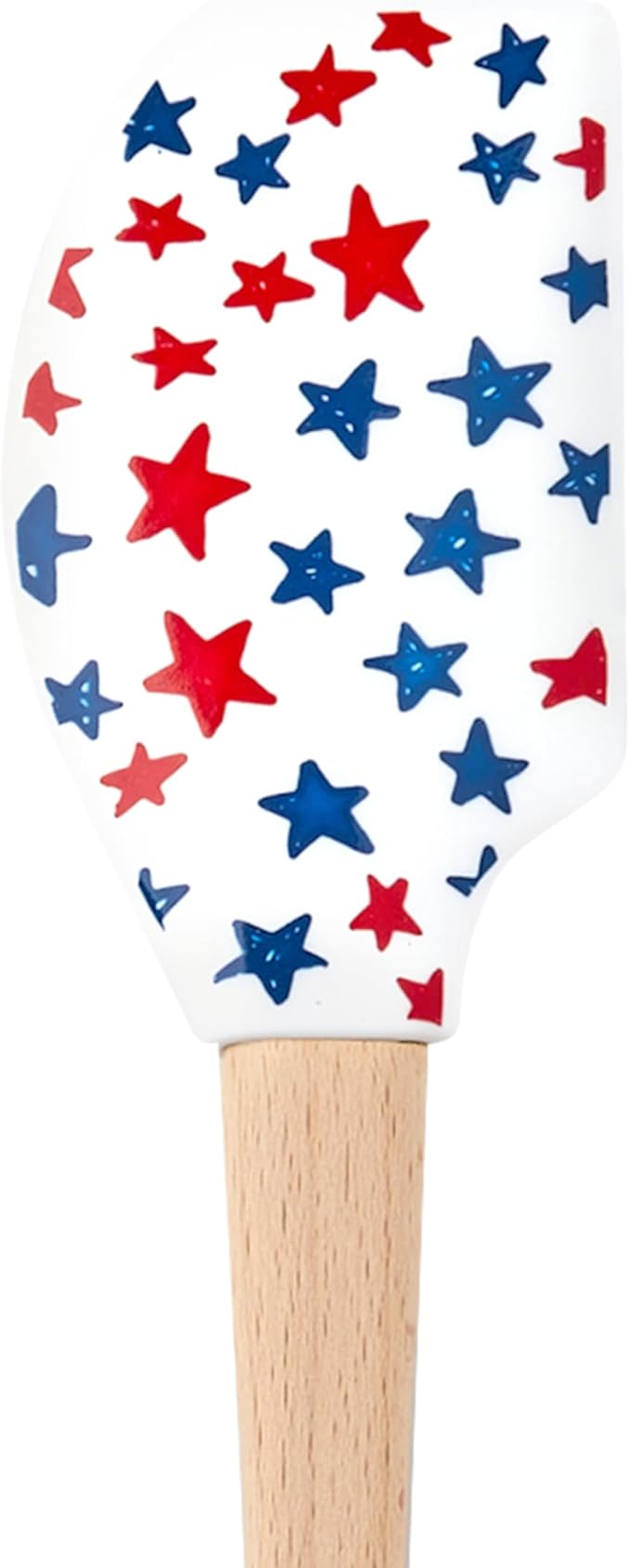 Tovolo Stars & Stripes Spatulart Spatula, Kitchen Utensil for Food and Meal Prep, Baking, Mixing, Turning, and More