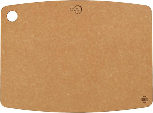 Mercer Culinary Composite Cutting Board 14 9/16" x 10 13/16" NSF, Brown