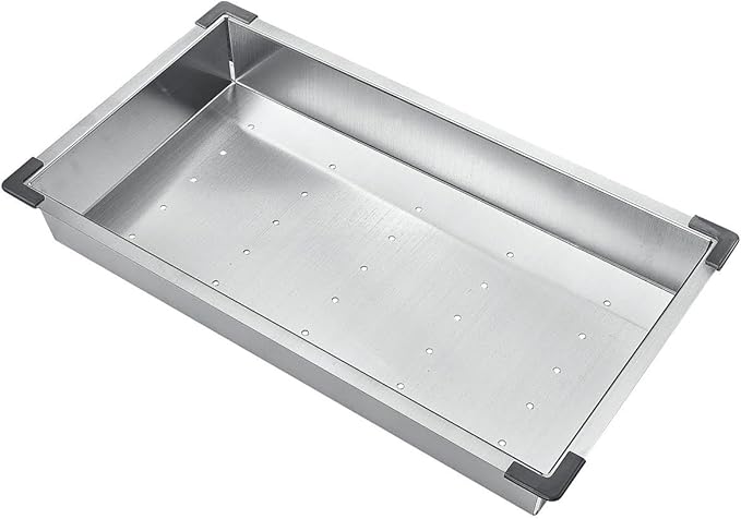 Starstar 18" Stainless Steel Colander For Kitchen Sink