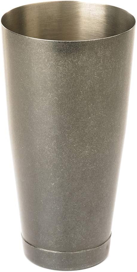 Barfly Cocktail Tin, Large 28 oz (828 ml), Vintage Black