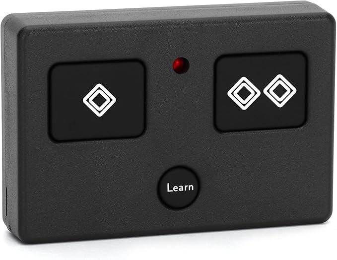 1 for AXP1 Ghost Controls Gate Opener Remote, 3-Button Remote Transmitter Compatible with Single/Dual Automatic Gate Opener Systems for Ghost Controls