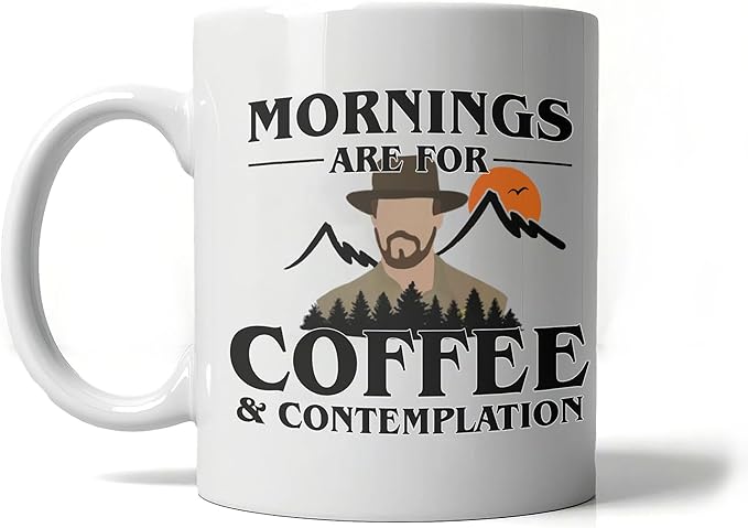 Custom White Ceramic Mug 11oz 15oz Morning Are For Coffee Father Day Birthday Holiday New Year Tea Cups Hot and Ice Coffee Water Mugs Gift for Kids Friends Men Women Family
