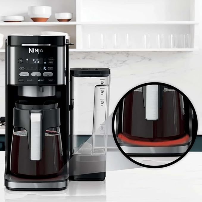Ninja CFP101 DualBrew Hot & Iced Coffee Maker, Black - (Renewed) Bundle with 2 Year Enhanced Protection Pack