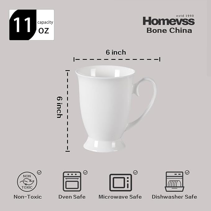 HomeVss, New Bone China Dinnerware Set Embossed Winds, Service for 8-40pc Set