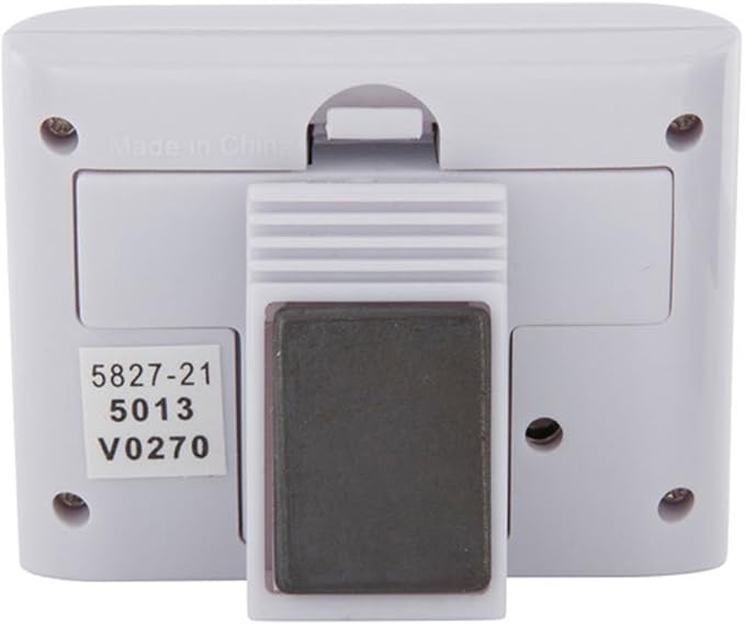 Taylor Digital Timer, Displays up to 99 Minutes, 59 Seconds, White (Pack of 2)