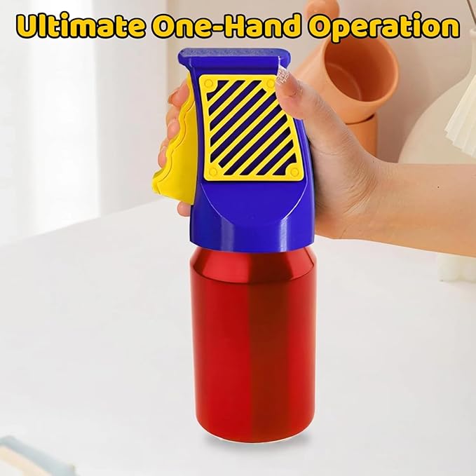 3D Printed Soda Can Opener Effortless One-Hand Can Opener for Soda Beer Beverage Durable Multifunctional Camper Bottle Openers (Blue and yellow)