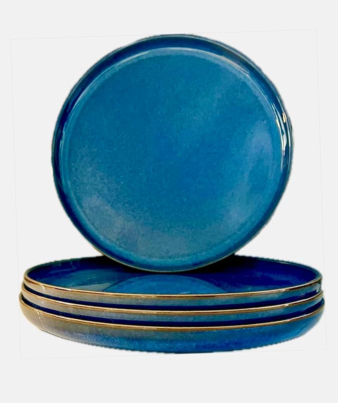 CeramicAzoia Dinnerware Set of 4(Cobalto Blue, Dinner Plate)…