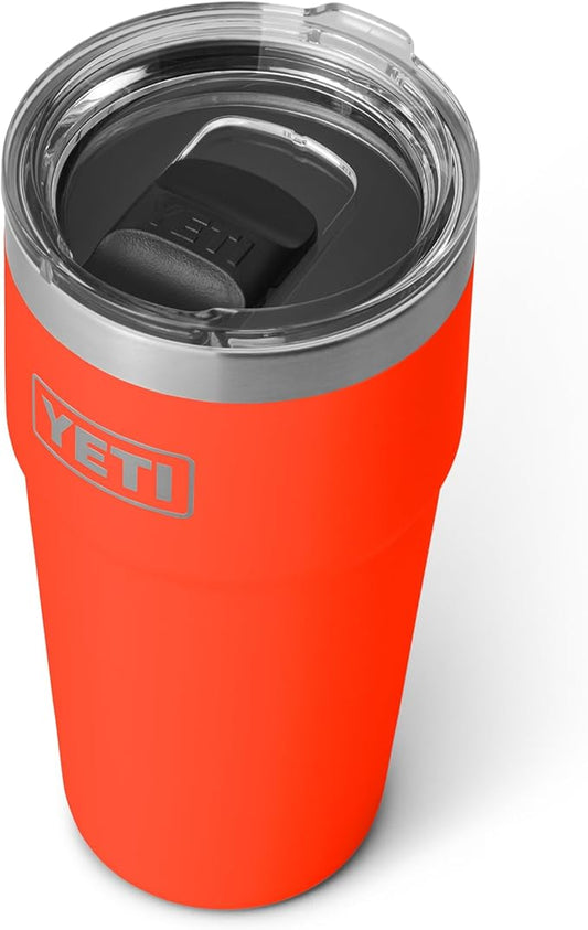 YETI Rambler 20 oz Stackable Tumbler, Stainless Steel, Vacuum Insulated with MagSlider Lid